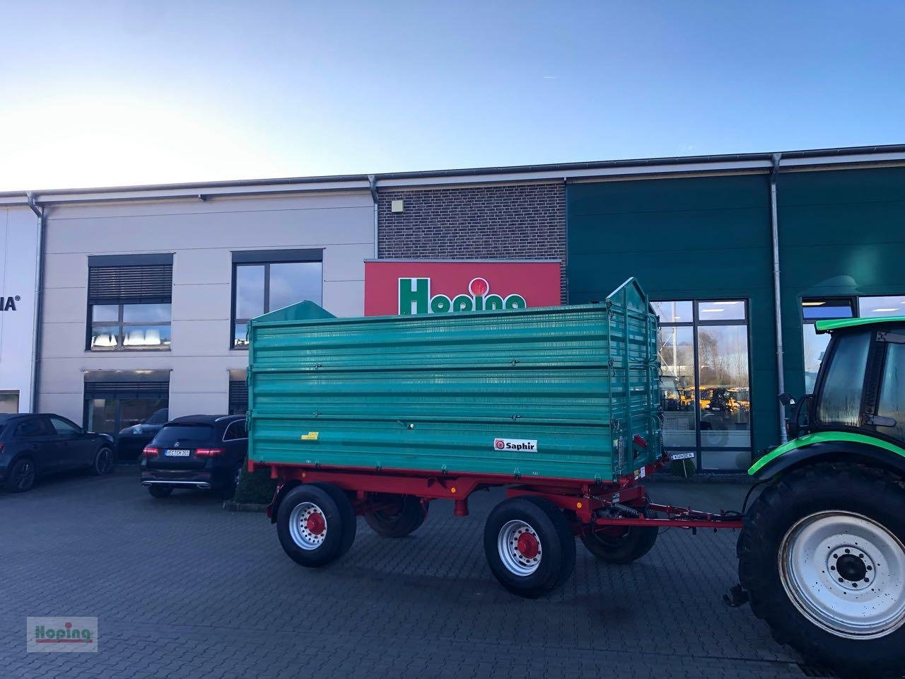 Farmtech 14t Kipper - Remolque volquete agrícola: foto 1 Farmtech 14t Kipper - Remolque volquete agrícola: foto 1