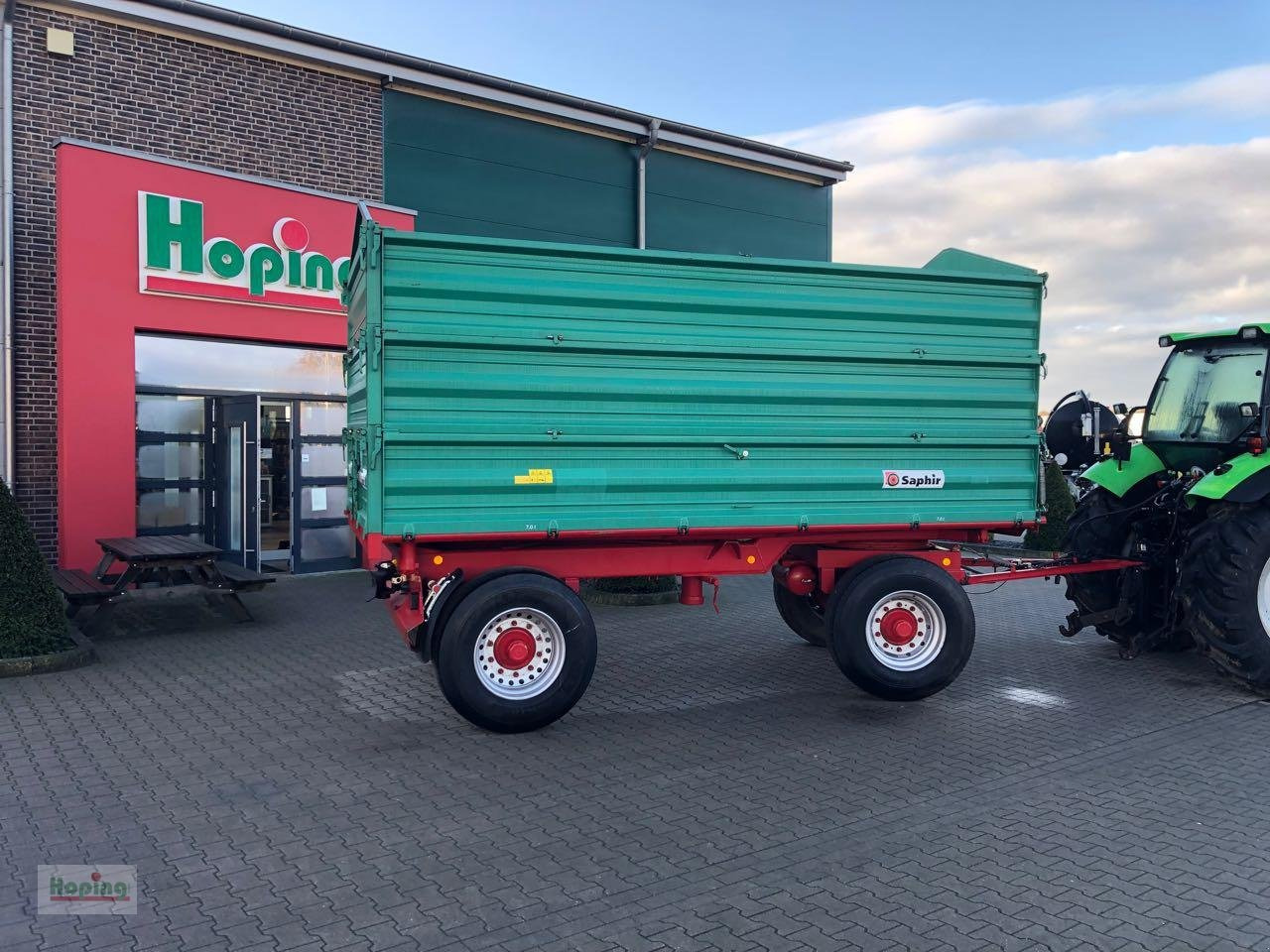 Farmtech 14t Kipper - Remolque volquete agrícola: foto 2 Farmtech 14t Kipper - Remolque volquete agrícola: foto 2