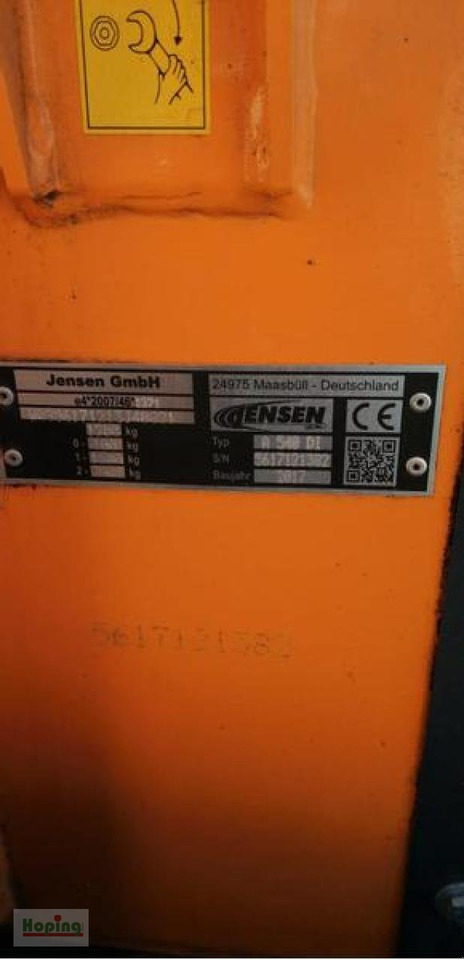 Jensen A 540 DI - Trituradora de madera: foto 3 Jensen A 540 DI - Trituradora de madera: foto 3