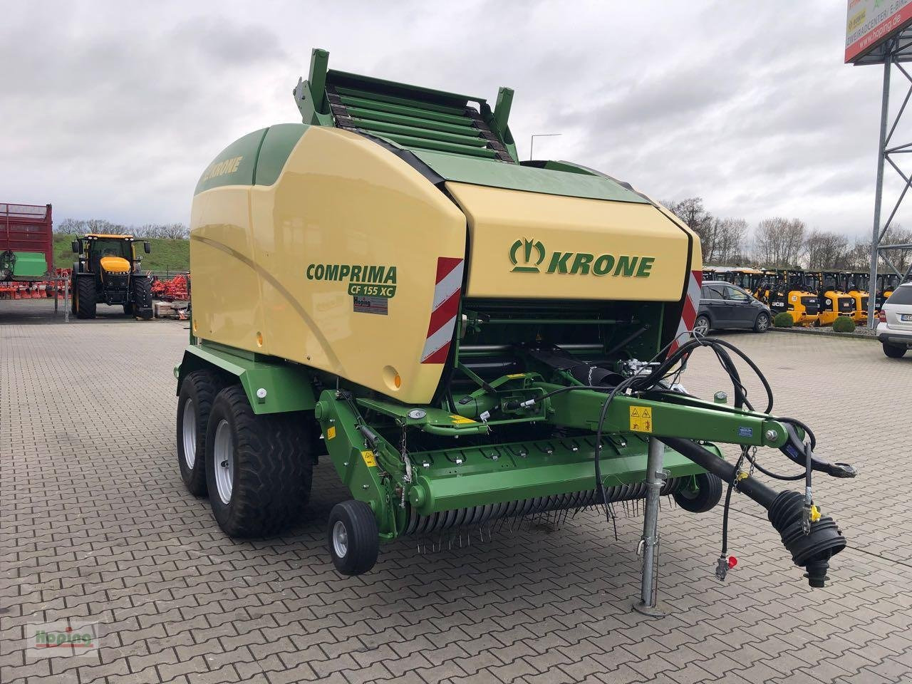 Krone Comprima CF 155 XC - Rotoempacadora: foto 3 Krone Comprima CF 155 XC - Rotoempacadora: foto 3