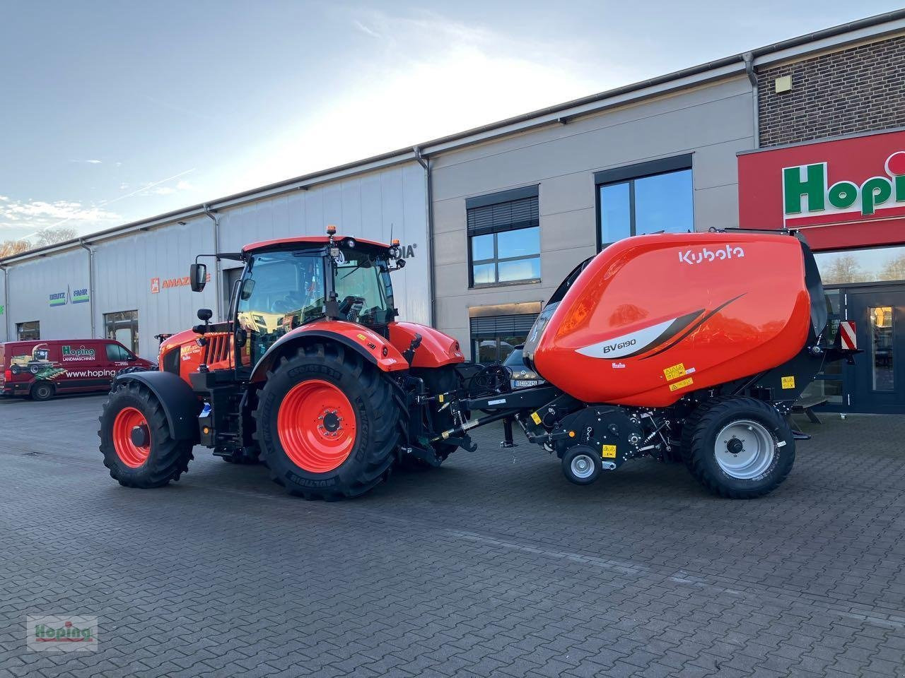 Kubota BV6190 CF 15 N - Rotoempacadora: foto 3 Kubota BV6190 CF 15 N - Rotoempacadora: foto 3