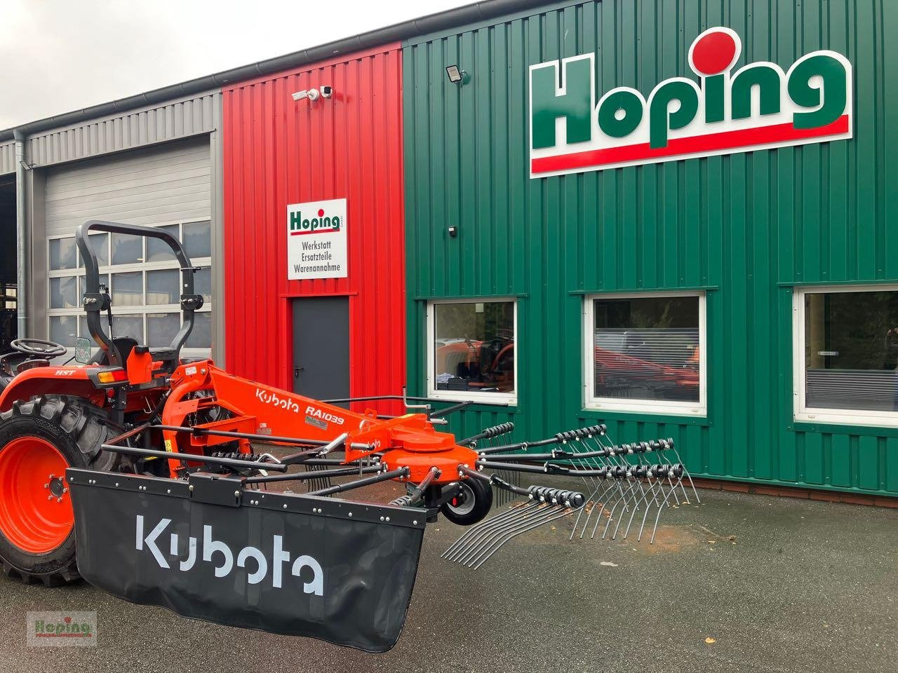 Kubota RA 1039 - Henificadora: foto 1 Kubota RA 1039 - Henificadora: foto 1