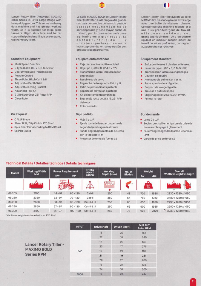 Lancer Maximo Bold 300 - Motoazada: foto 4 Lancer Maximo Bold 300 - Motoazada: foto 4