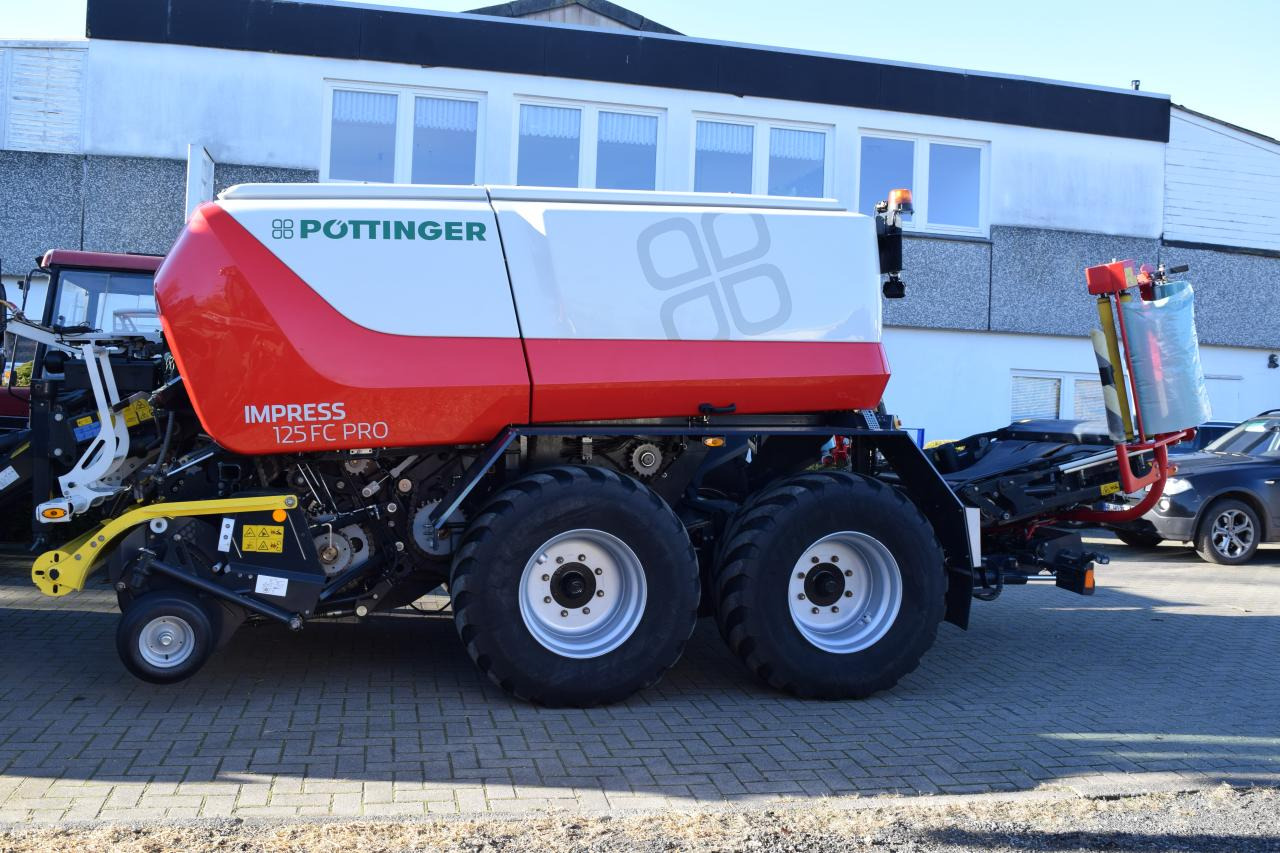 Pöttinger Impress 125 FC Pro *Press-Wickelkombinationen* - Rotoempacadora: foto 2 Pöttinger Impress 125 FC Pro *Press-Wickelkombinationen* - Rotoempacadora: foto 2