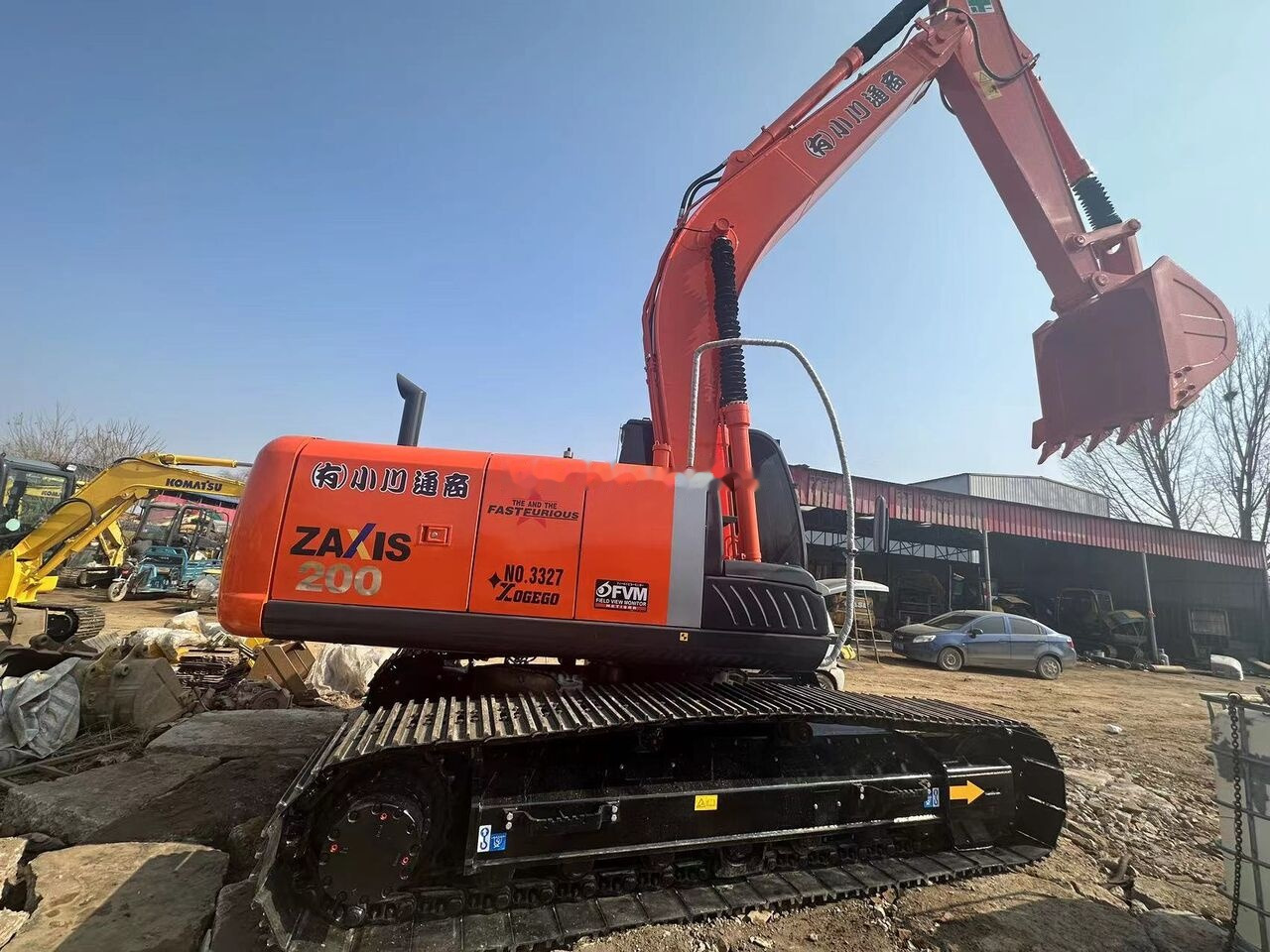 Hitachi ZX200 - Excavadora de cadenas: foto 4 Hitachi ZX200 - Excavadora de cadenas: foto 4