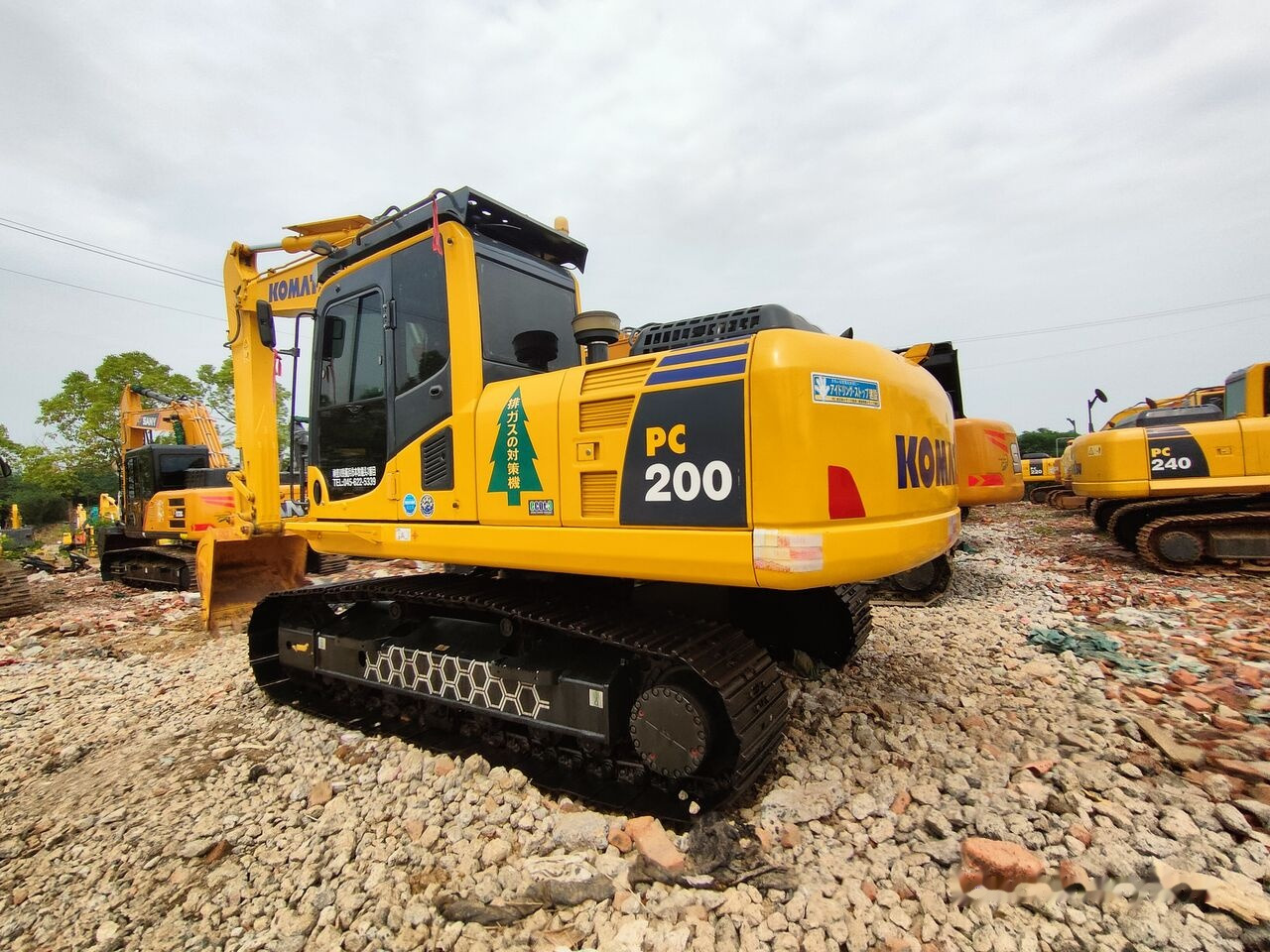 Excavadora de cadenas Komatsu PC200-8: foto 7