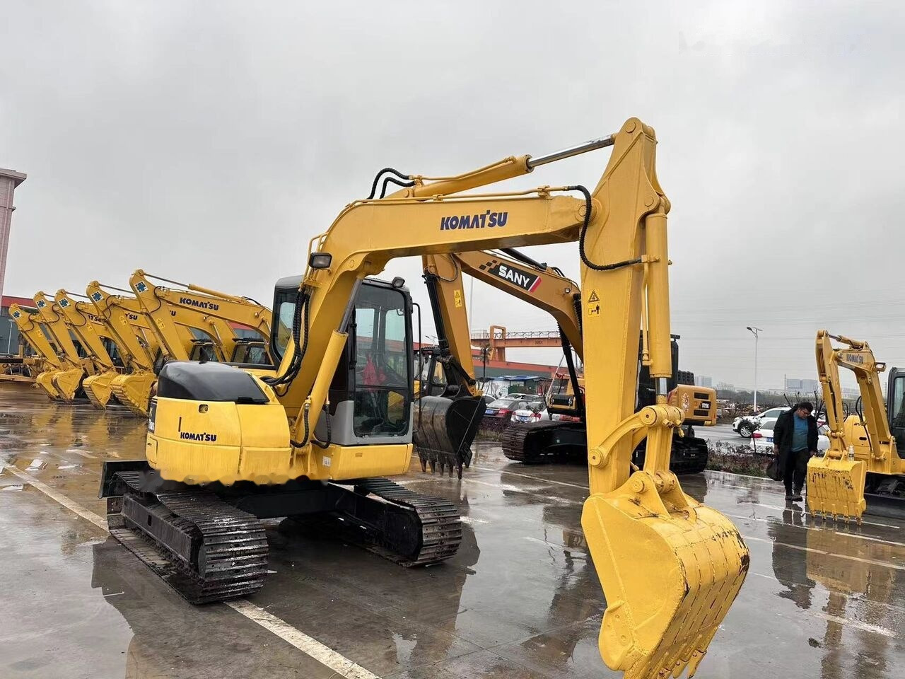 Komatsu PC78US - Miniexcavadora: foto 3 Komatsu PC78US - Miniexcavadora: foto 3