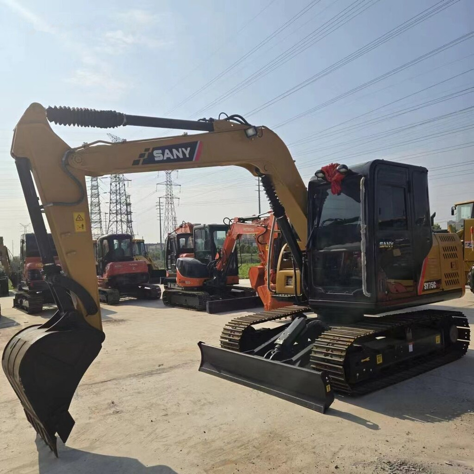 Excavadora de cadenas Sany SY75C: foto 6