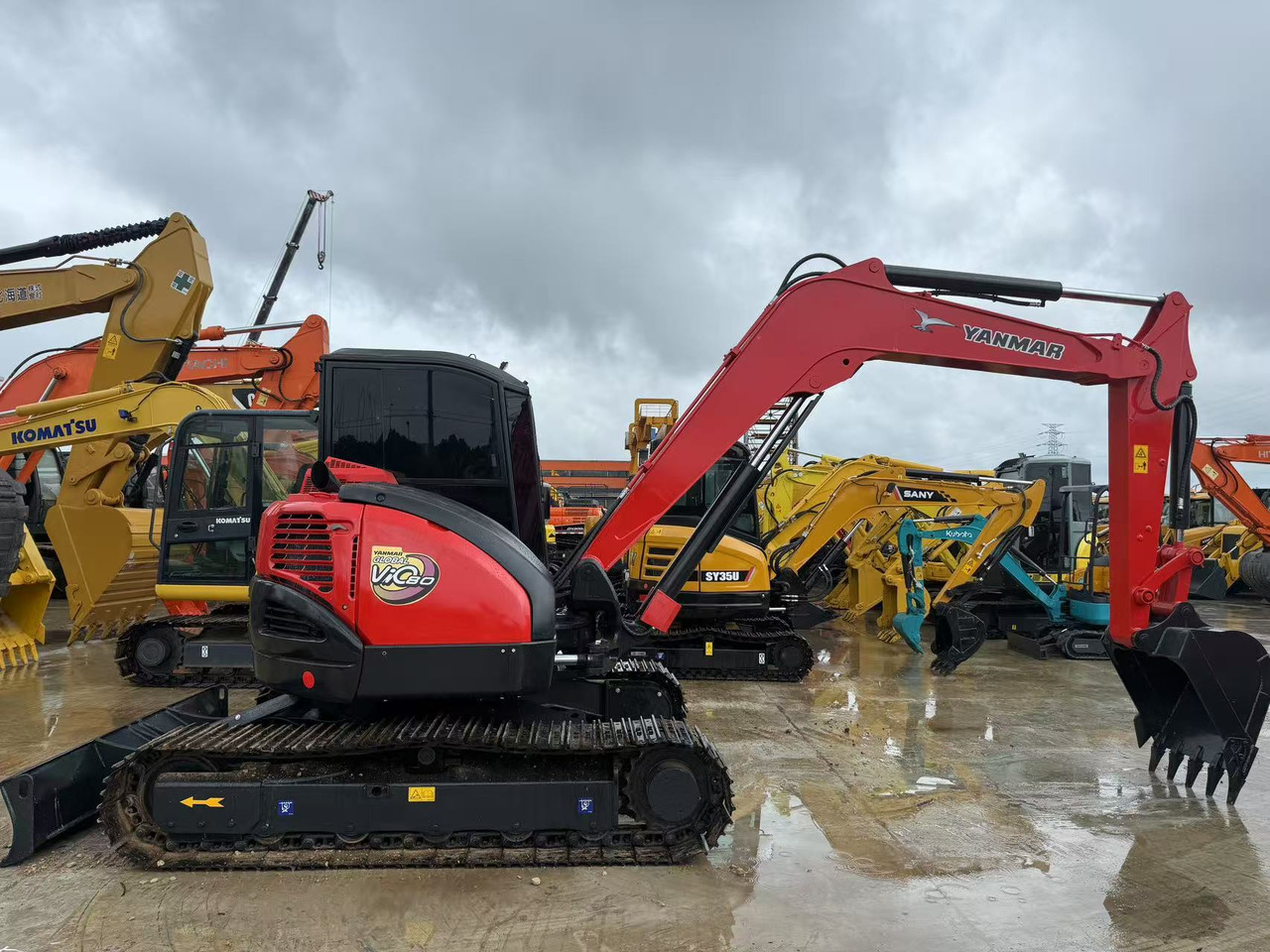 YANMAR VIO80 - Miniexcavadora: foto 4 YANMAR VIO80 - Miniexcavadora: foto 4