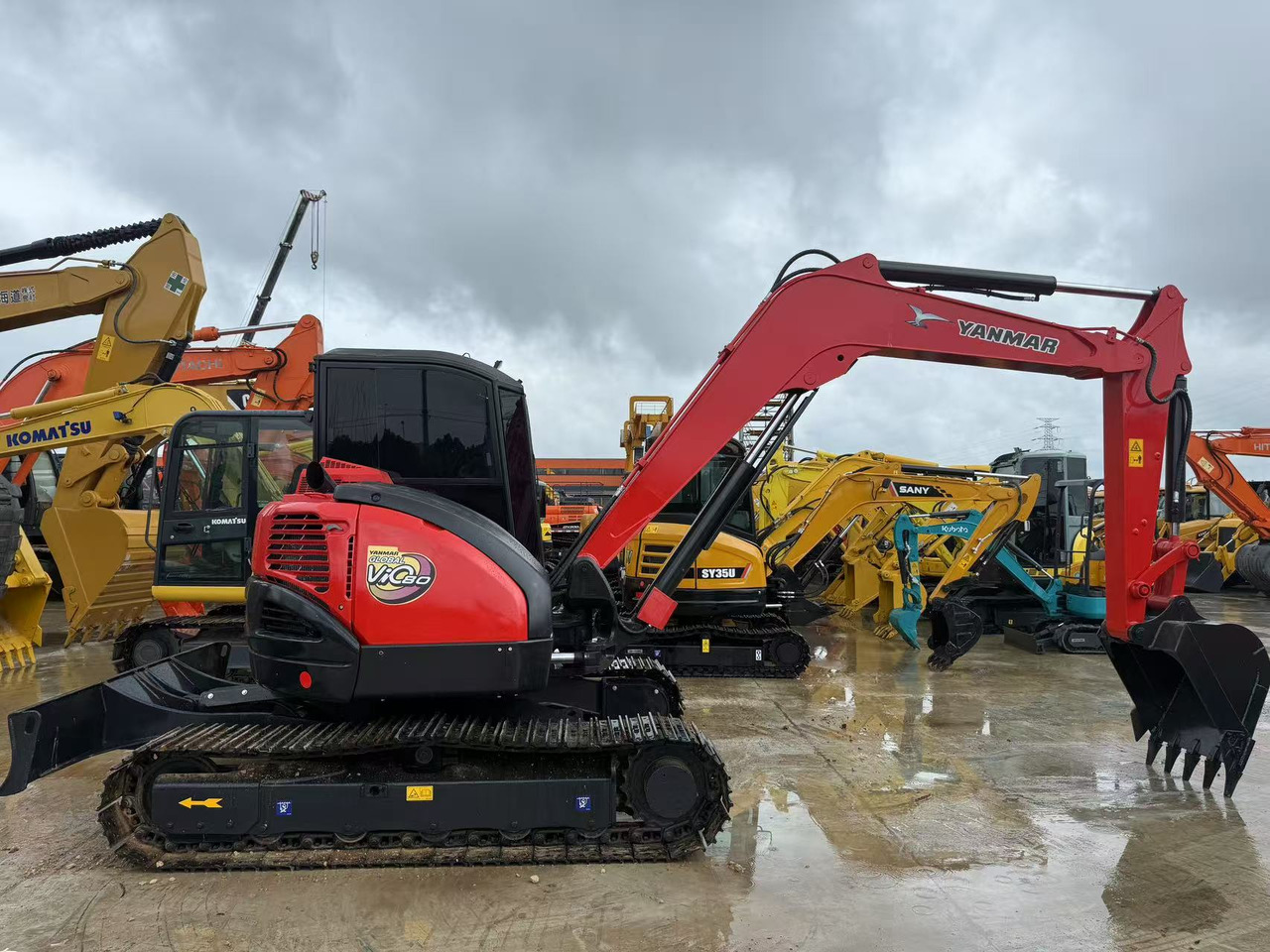 YANMAR VIO80 - Miniexcavadora: foto 5 YANMAR VIO80 - Miniexcavadora: foto 5
