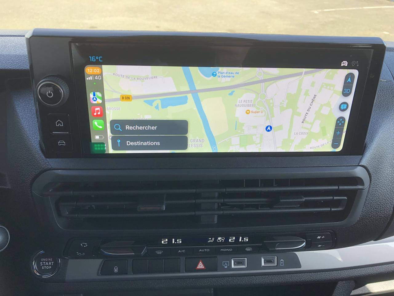 Furgón nuevo CITROEN Jumpy XL 2.0 BlueHDi - 180 S&S - BV EAT8  III CABINE APPROFONDIE Cabine approfondie Fixe PHASE 2: foto 12