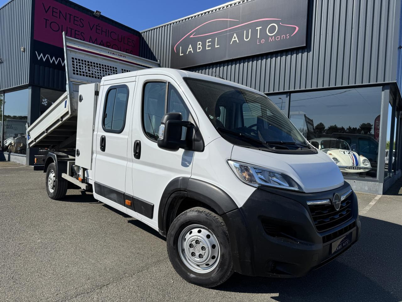 Opel Movano combi 165CH BLUEHDI S&S BENNE COFFRE DOUBLE CABINE 6 PLACES - Furgoneta basculante: foto 2 Opel Movano combi 165CH BLUEHDI S&S BENNE COFFRE DOUBLE CABINE 6 PLACES - Furgoneta basculante: foto 2