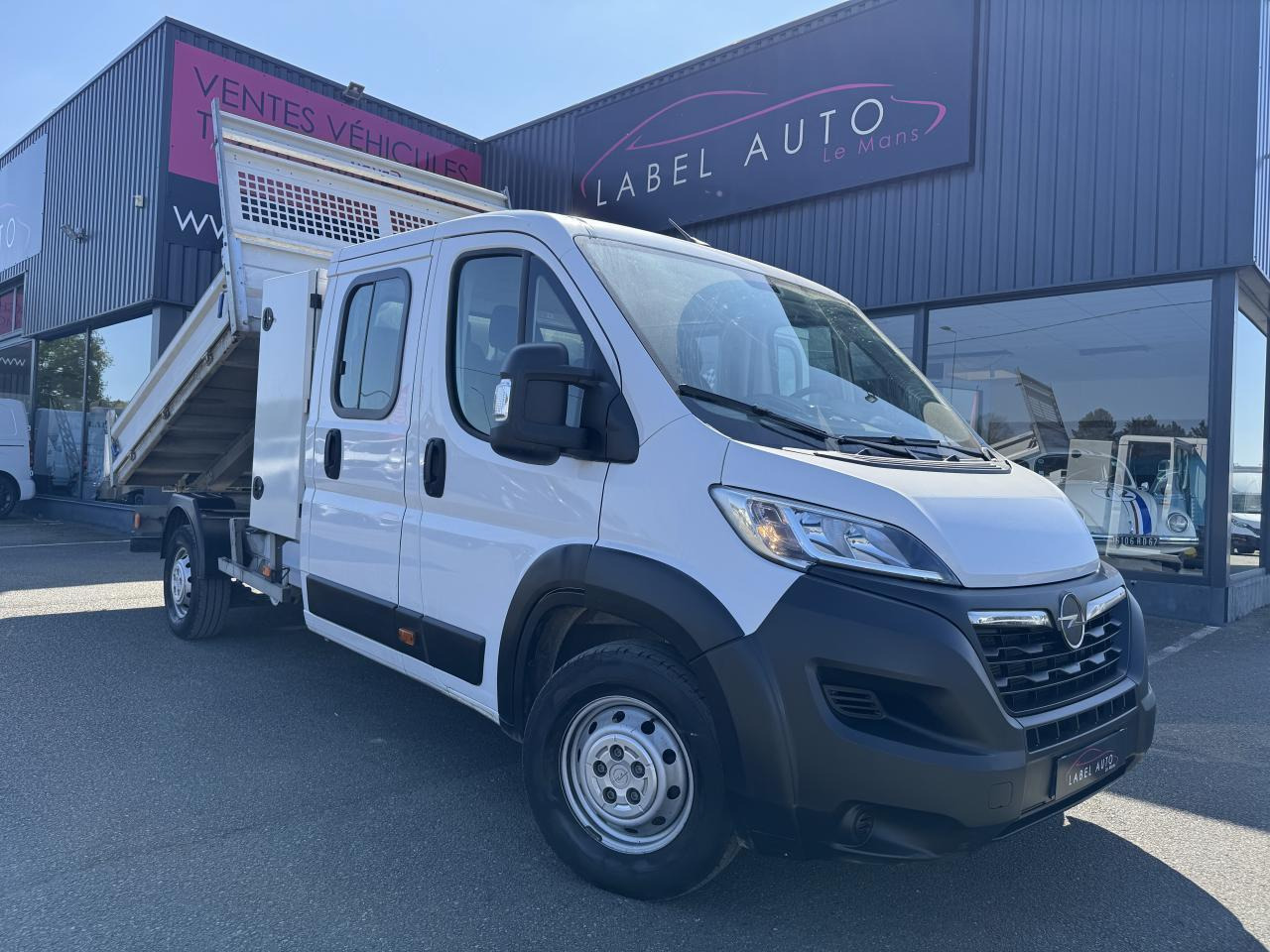 Opel Movano combi 3.5 MAXI 165CH BLUEHDI S&S BENNE COFFRE DOUBLE CABINE 6 PLACES - Furgoneta basculante: foto 2 Opel Movano combi 3.5 MAXI 165CH BLUEHDI S&S BENNE COFFRE DOUBLE CABINE 6 PLACES - Furgoneta basculante: foto 2