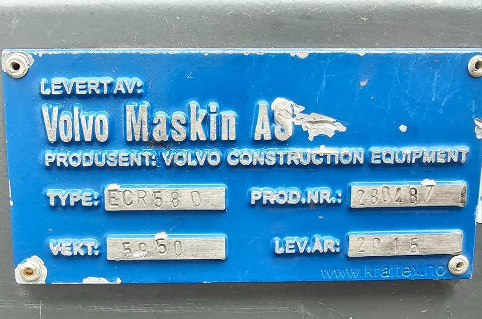 Miniexcavadora Volvo ECR 58 D: foto 30
