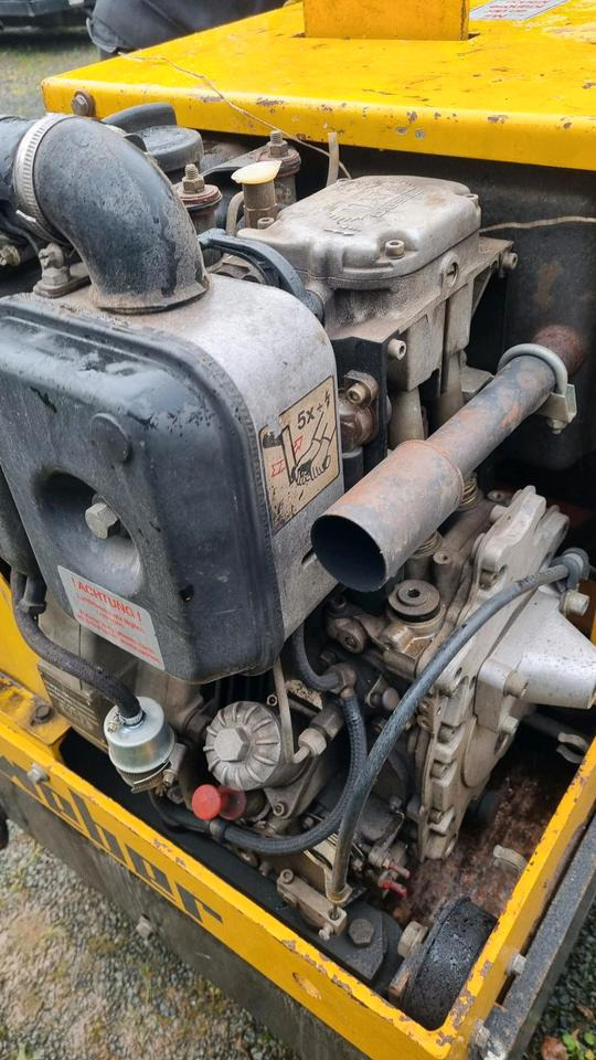 Mini compactadora DVH 701 Weber Walze Glattmantel Walze Rüttelwalze Dublex Vibrationswalze  Rüttelplatte Strassenwalze Plattenverdichter DVH 603: foto 6