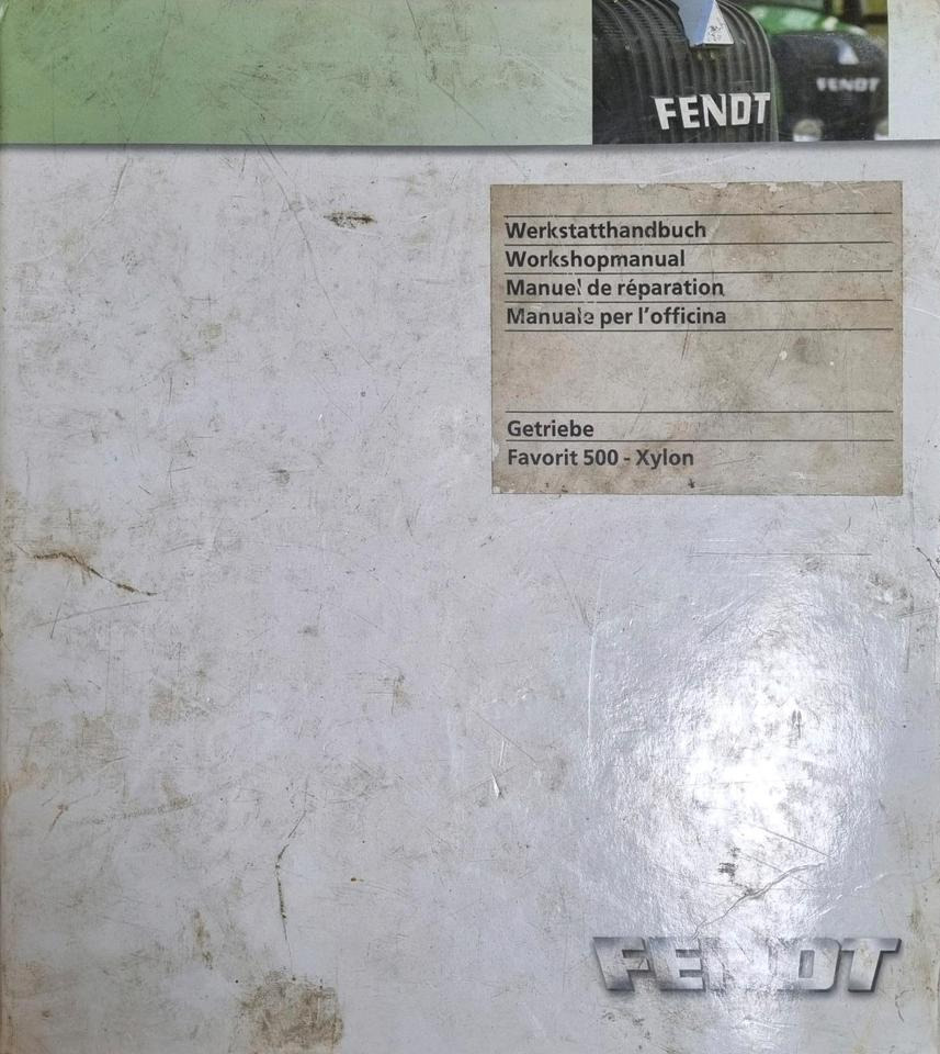 Fendt Xylon Werkstatthandbuch Reperaturanleitung 500 510 515 512 Favorit Werkstattbuch Bedienungsanleitung - Pieza universal para Maquinaria agrícola: foto 1 Fendt Xylon Werkstatthandbuch Reperaturanleitung 500 510 515 512 Favorit Werkstattbuch Bedienungsanleitung - Pieza universal para Maquinaria agrícola: foto 1