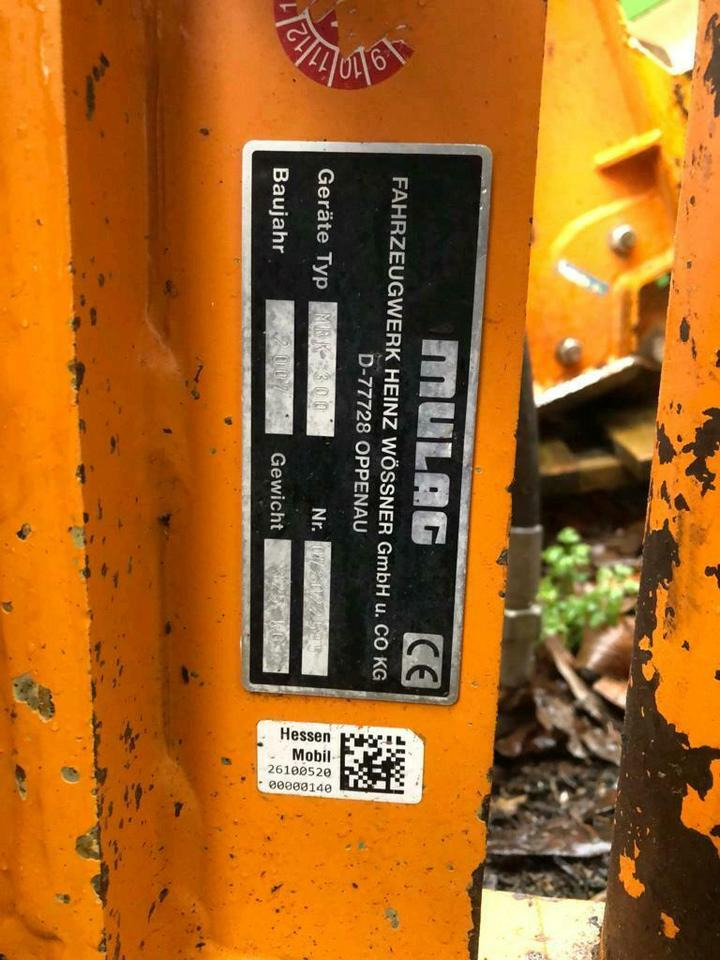Mulag MRK 300 Randstreifenmäher Böschungsmulcher Mähausleger MKM - Brazo: foto 5 Mulag MRK 300 Randstreifenmäher Böschungsmulcher Mähausleger MKM - Brazo: foto 5