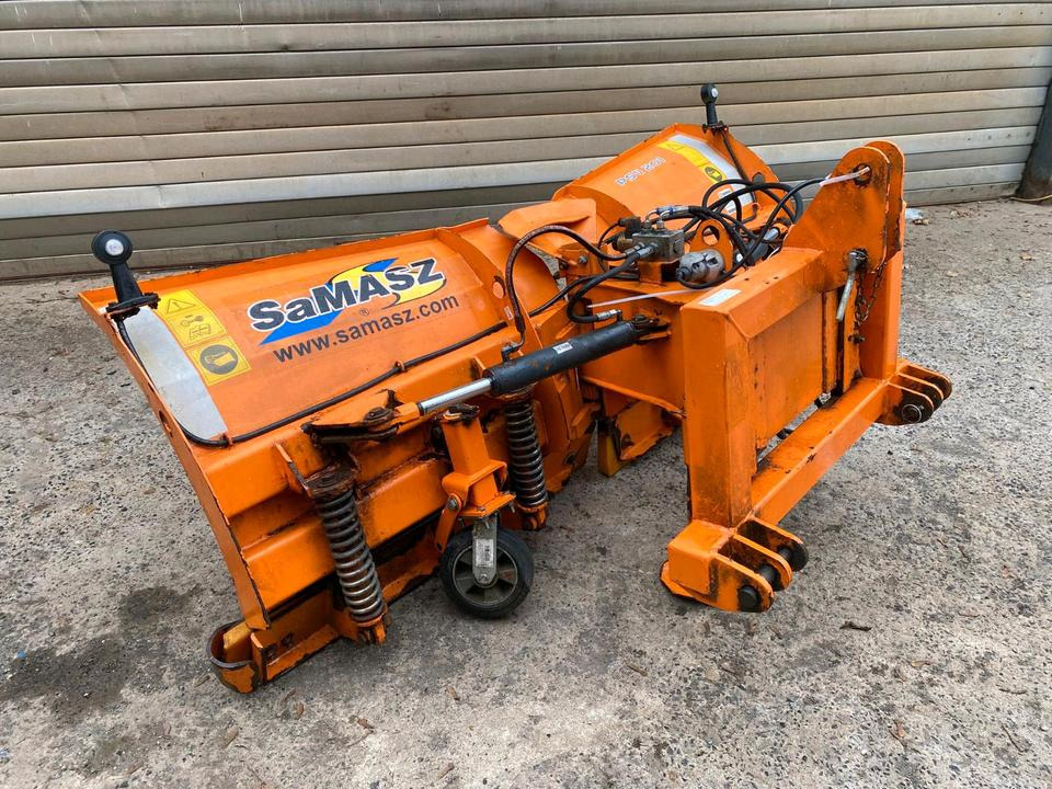 SaMASZ PSV 201 G V-Pflug Keilpflug Variopflug Schneeschieber Schneeschild Winterdienst Räumschild Schneepflug passend für Traktor Fronthydraulik - Cuchilla quitanieves: foto 1 SaMASZ PSV 201 G V-Pflug Keilpflug Variopflug Schneeschieber Schneeschild Winterdienst Räumschild Schneepflug passend für Traktor Fronthydraulik - Cuchilla quitanieves: foto 1