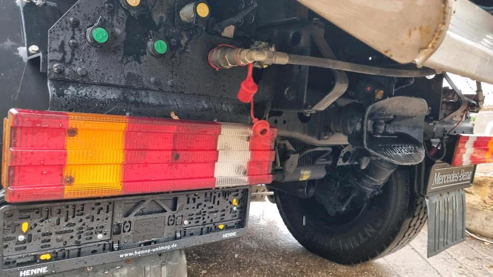 Barredora vial Unimog 9400km  U400 405 Kehrmaschine SK 370 Schmidt Mercedes Benz Variopilot Kehraufbau Hydrostat 2011 Bluetec 5: foto 14