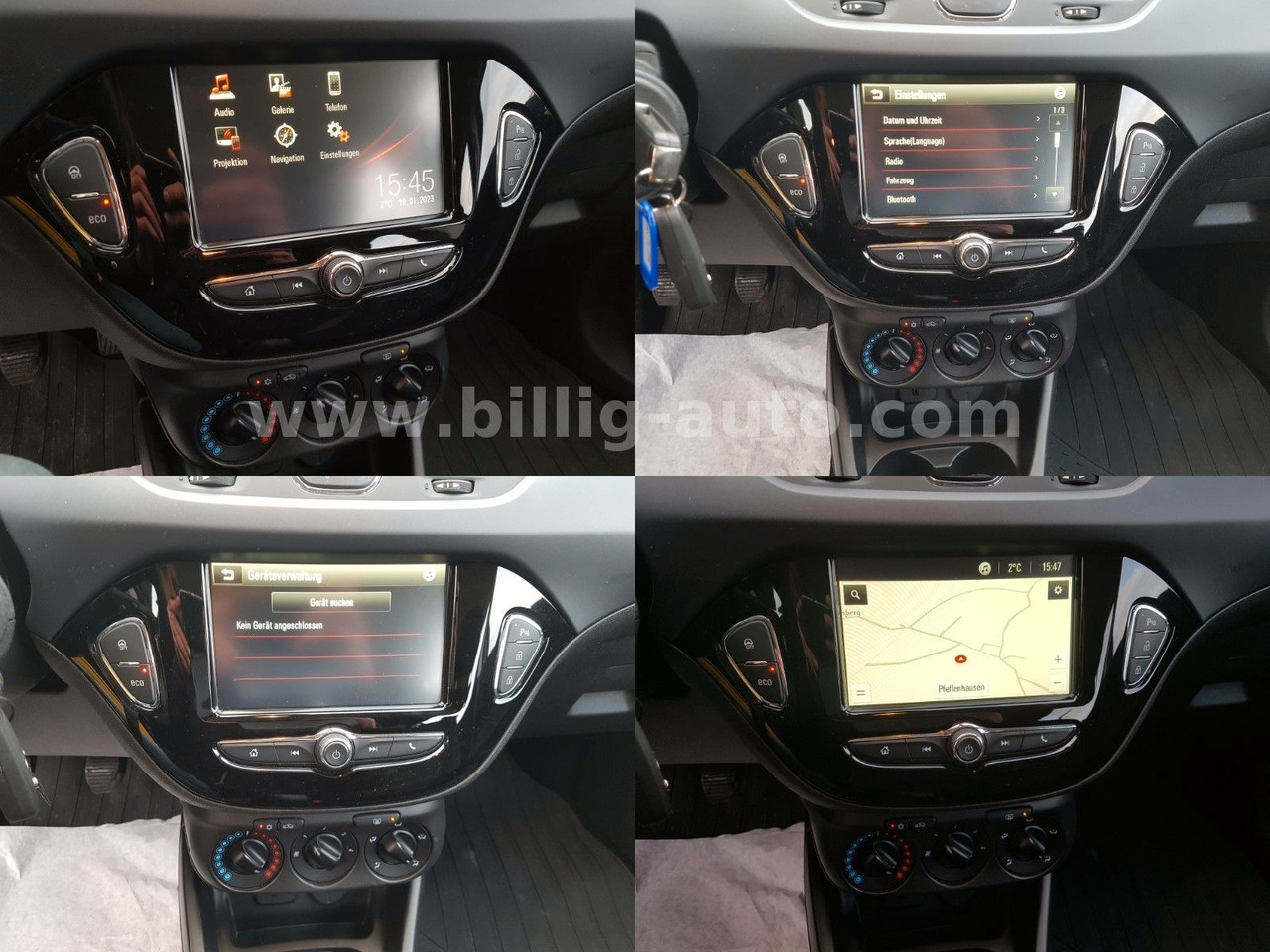 Coche Opel Corsa E Edition NAVI Bluetooth Handy PDC MY2018: foto 11