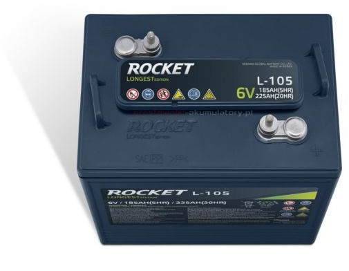 Akumulator trakcyjny 6V 225Ah - Acumulador para Plataforma elevadora: foto 3 Akumulator trakcyjny 6V 225Ah - Acumulador para Plataforma elevadora: foto 3