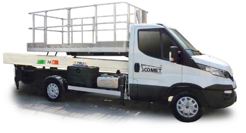 Comet Podnośnik koszowy SOLAR 11m lub 15 m zamontowany na Iveco - Camión con plataforma elevadora: foto 1 Comet Podnośnik koszowy SOLAR 11m lub 15 m zamontowany na Iveco - Camión con plataforma elevadora: foto 1