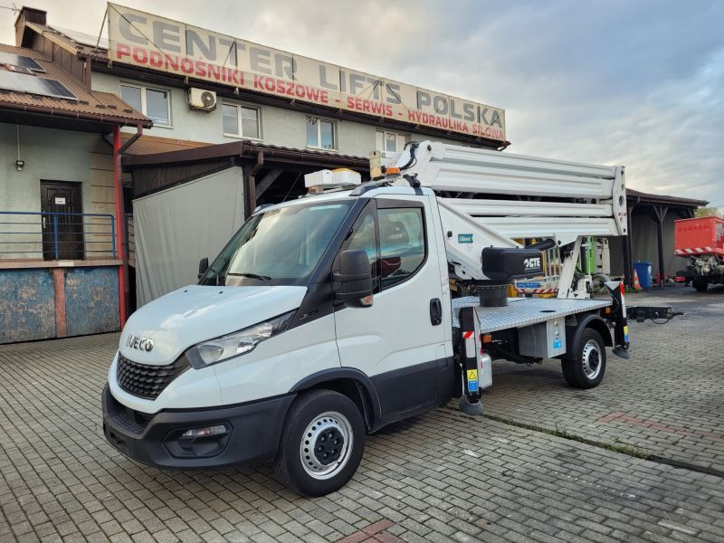 Iveco Iveco Daily 35S12 podnośnik koszowy 23 m CTE ZED 23.3 JH - Camión con plataforma elevadora: foto 1 Iveco Iveco Daily 35S12 podnośnik koszowy 23 m CTE ZED 23.3 JH - Camión con plataforma elevadora: foto 1