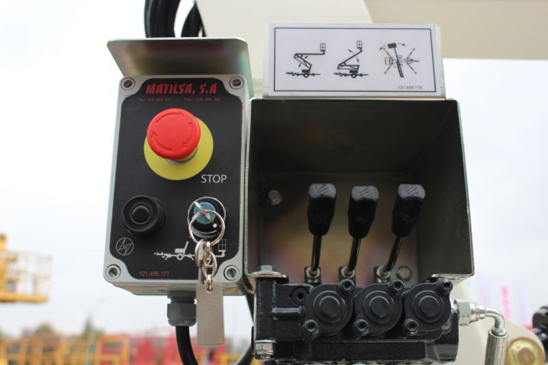 Plataforma elevadora remolcable nuevo Matilsa Parma 12 T fabrycznie nowy podnośnik koszowy na przyczepie: foto 13 Plataforma elevadora remolcable nuevo Matilsa Parma 12 T fabrycznie nowy podnośnik koszowy na przyczepie: foto 13