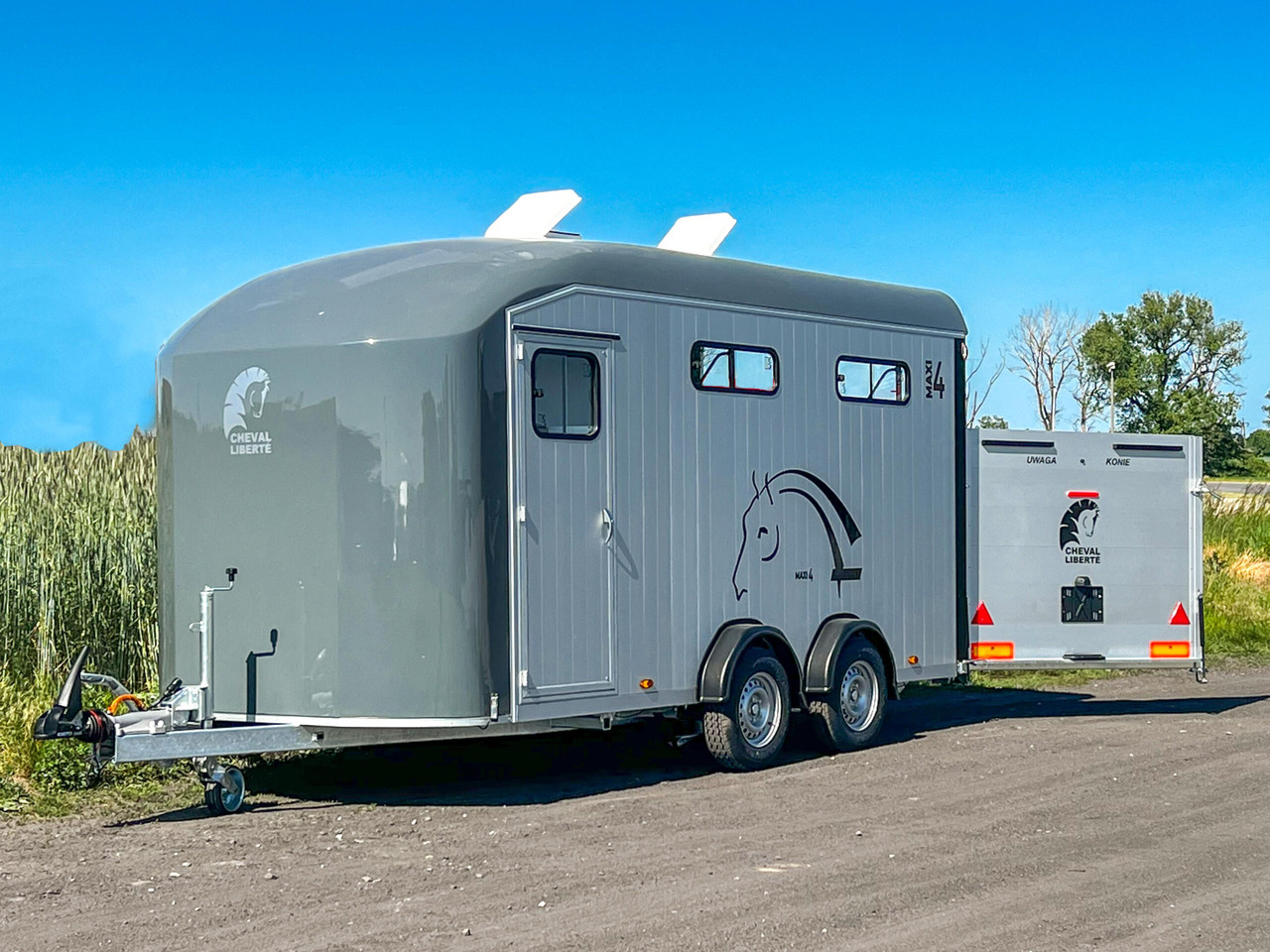 CHEVAL LIBERTÉ MAXI 4 - OPTIMAX - Remolque para caballos: foto 1 CHEVAL LIBERTÉ MAXI 4 - OPTIMAX - Remolque para caballos: foto 1