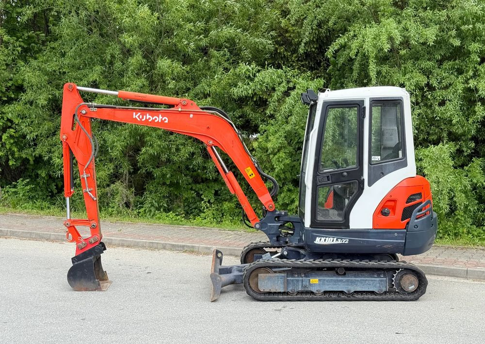 Leasing de  Kubota * Sprowadzona * Minikoparka * Kubota KX 101-3Q2 * 3.6 Tony * Kubota * Sprowadzona * Minikoparka * Kubota KX 101-3Q2 * 3.6 Tony *: foto 9