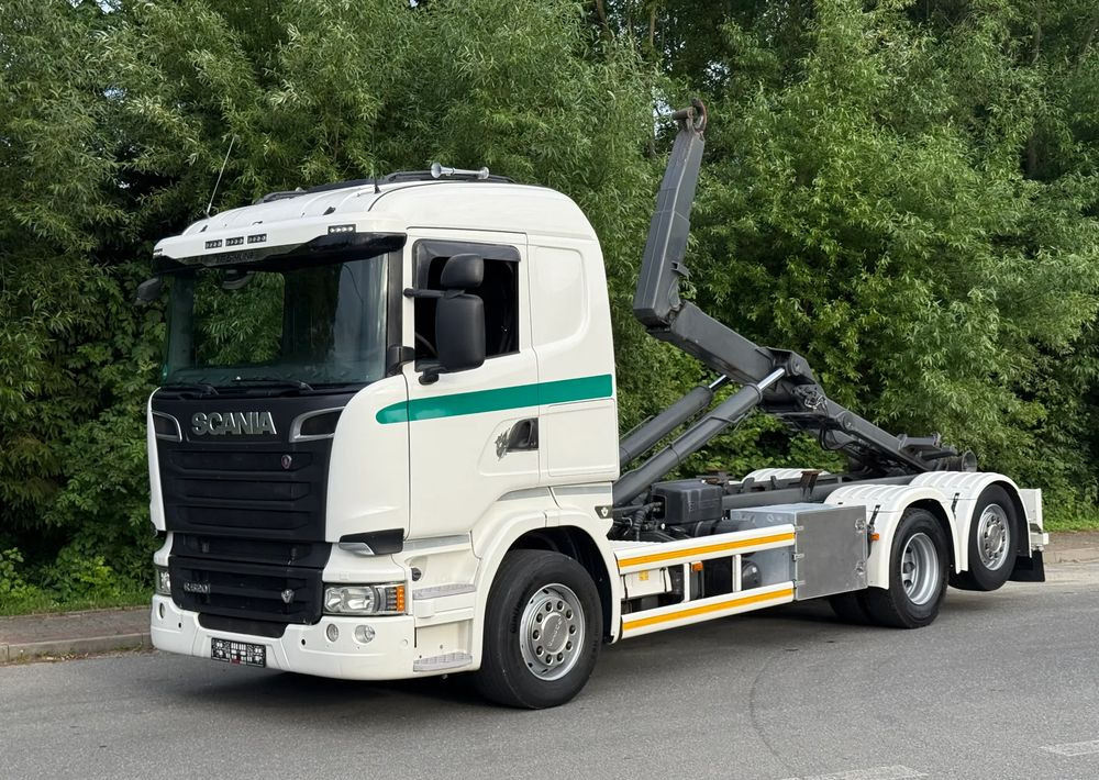 Scania * Hakowiec * Scania R520 V8 * Sprowadzona * Multilift * Bardzo Dobry Stan - Camión multibasculante: foto 1 Scania * Hakowiec * Scania R520 V8 * Sprowadzona * Multilift * Bardzo Dobry Stan - Camión multibasculante: foto 1