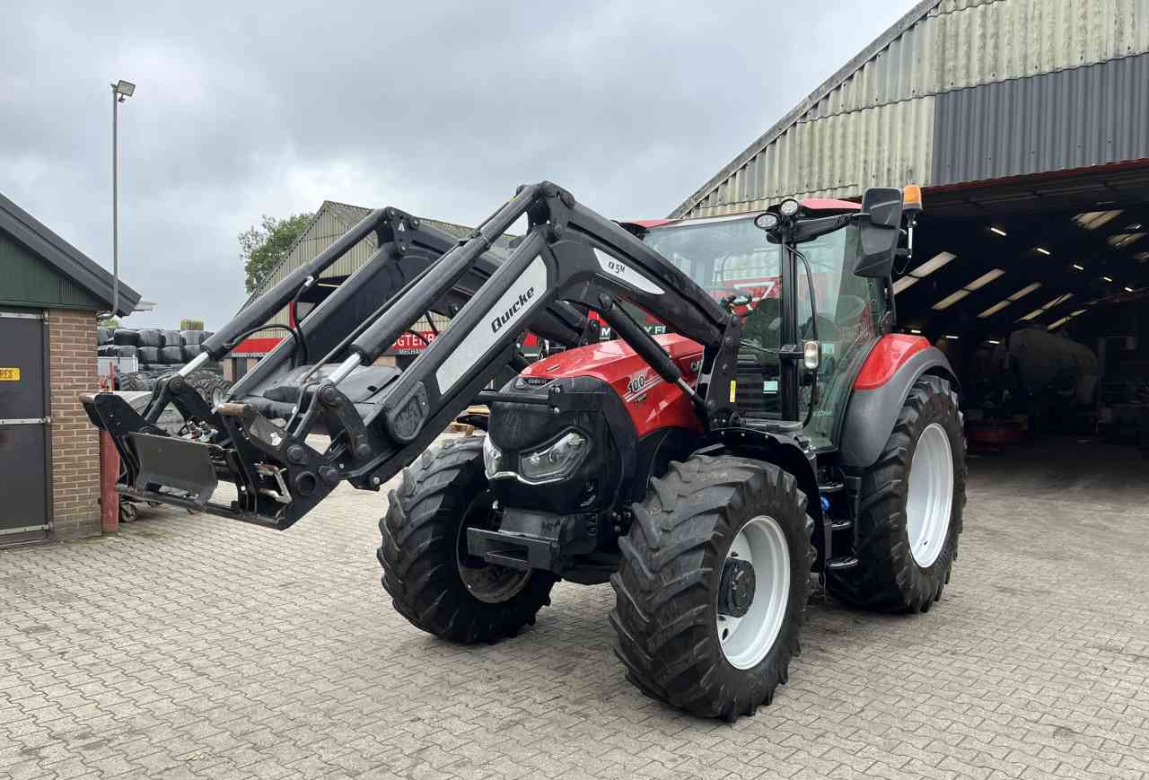 Case Vestrum 100, Quicke voorlader, tractoren *verkocht/sold* - Tractor: foto 2 Case Vestrum 100, Quicke voorlader, tractoren *verkocht/sold* - Tractor: foto 2