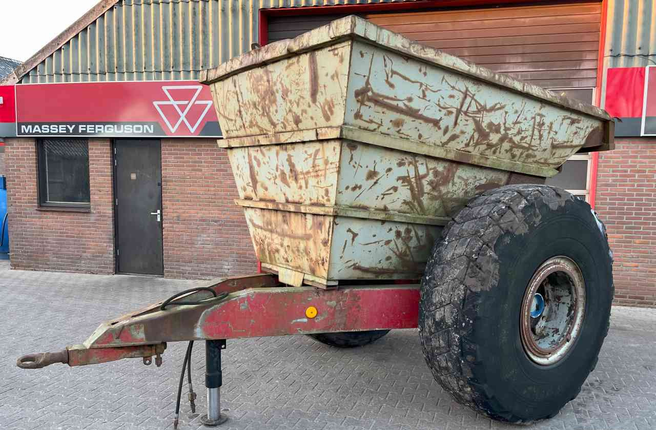 Gronddumper, zandkipper, enkelas, landbouwtransport - Remolque volquete agrícola: foto 2 Gronddumper, zandkipper, enkelas, landbouwtransport - Remolque volquete agrícola: foto 2