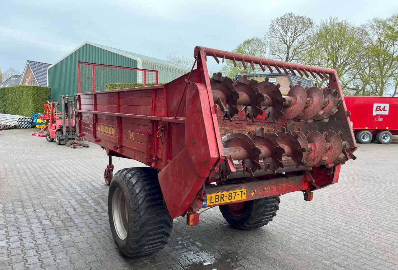 Welger LS 300 mestverspreider, mestwagen, meststrooier, vaste mest, mestverwerking - Esparcidor de estiércol: foto 4 Welger LS 300 mestverspreider, mestwagen, meststrooier, vaste mest, mestverwerking - Esparcidor de estiércol: foto 4
