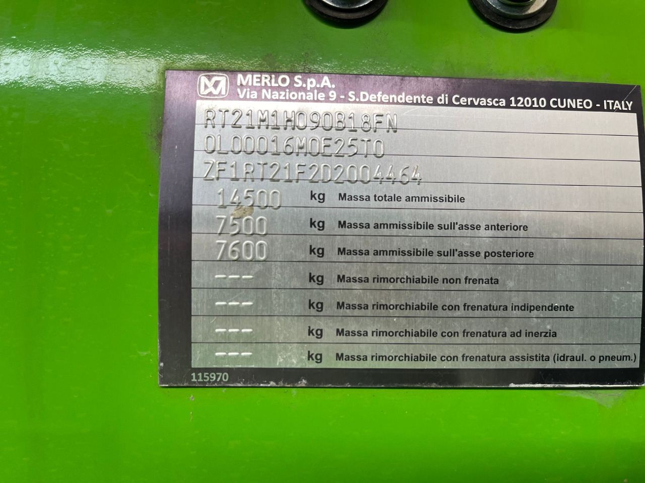 MERLO ROTO 40.18 S - Cargadora de ruedas telescópica: foto 3 MERLO ROTO 40.18 S - Cargadora de ruedas telescópica: foto 3