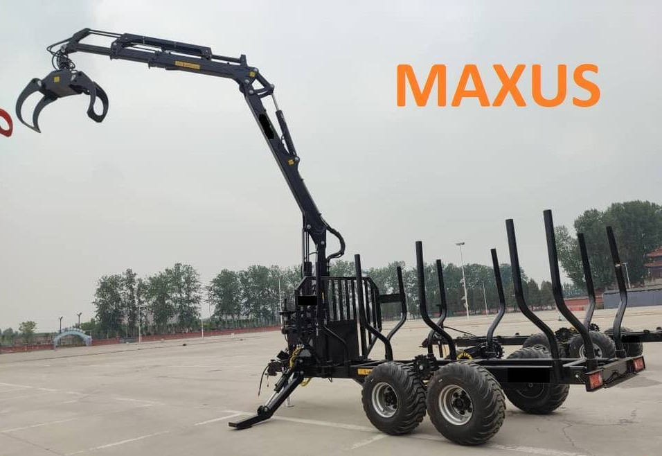 Remolque forestal nuevo Maxus MAXUS 1400 Forestry Trailer + Crane 780: foto 1