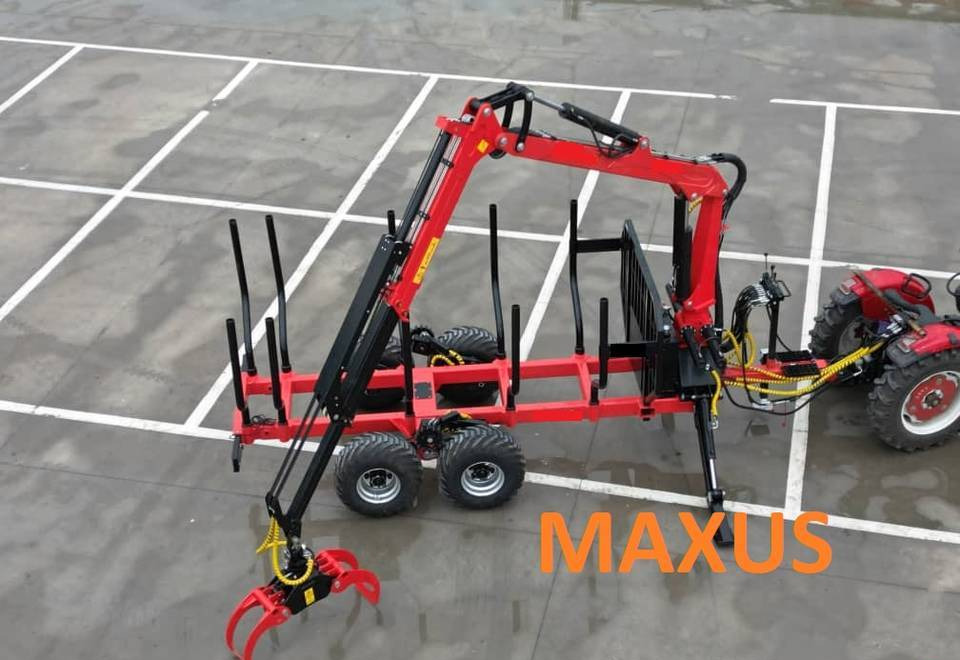 NEW 10 TON Trailer with 2 TON Crane MAXUS Warranty up to 10 YEARS НОВИЙ причіп 10 ТОН Кран 2 ТОНИ MAXUS Гарантія до 10 РОКІВ NOWA przyczepa 10 TON Żuraw 2 TONY MAXUS Gwarancja do 10 LAT - Remolque forestal: foto 3 NEW 10 TON Trailer with 2 TON Crane MAXUS Warranty up to 10 YEARS НОВИЙ причіп 10 ТОН Кран 2 ТОНИ MAXUS Гарантія до 10 РОКІВ NOWA przyczepa 10 TON Żuraw 2 TONY MAXUS Gwarancja do 10 LAT - Remolque forestal: foto 3