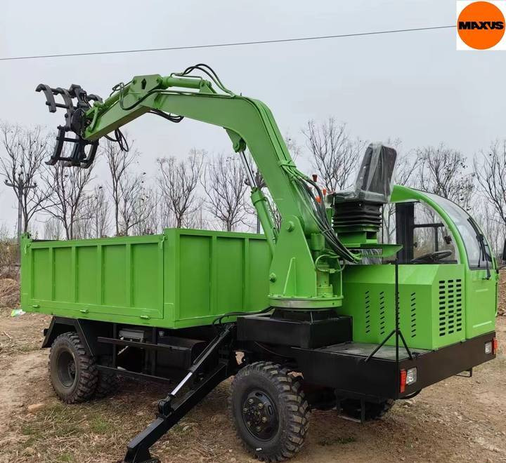 NEW MAXUS Tipper Trailer HDS Crane 2 tons Warranty | НОВА Вивантажувач Прицепа HDS Кран 2 тонни MAXUS Гарантія - Camión volquete, Camión grúa: foto 3 NEW MAXUS Tipper Trailer HDS Crane 2 tons Warranty | НОВА Вивантажувач Прицепа HDS Кран 2 тонни MAXUS Гарантія - Camión volquete, Camión grúa: foto 3