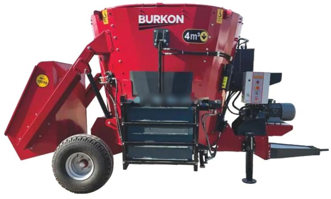 Burkon 4m3 Çekilir (380V) Dikey Yem Karma Makinesi ( BK-F400 ) - Desensiladora: foto 1 Burkon 4m3 Çekilir (380V) Dikey Yem Karma Makinesi ( BK-F400 ) - Desensiladora: foto 1