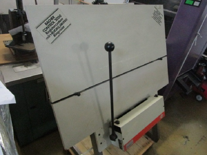 PLATTENSTANZE BACHER CONTROL 2000 - Máquina de impresión: foto 2 PLATTENSTANZE BACHER CONTROL 2000 - Máquina de impresión: foto 2