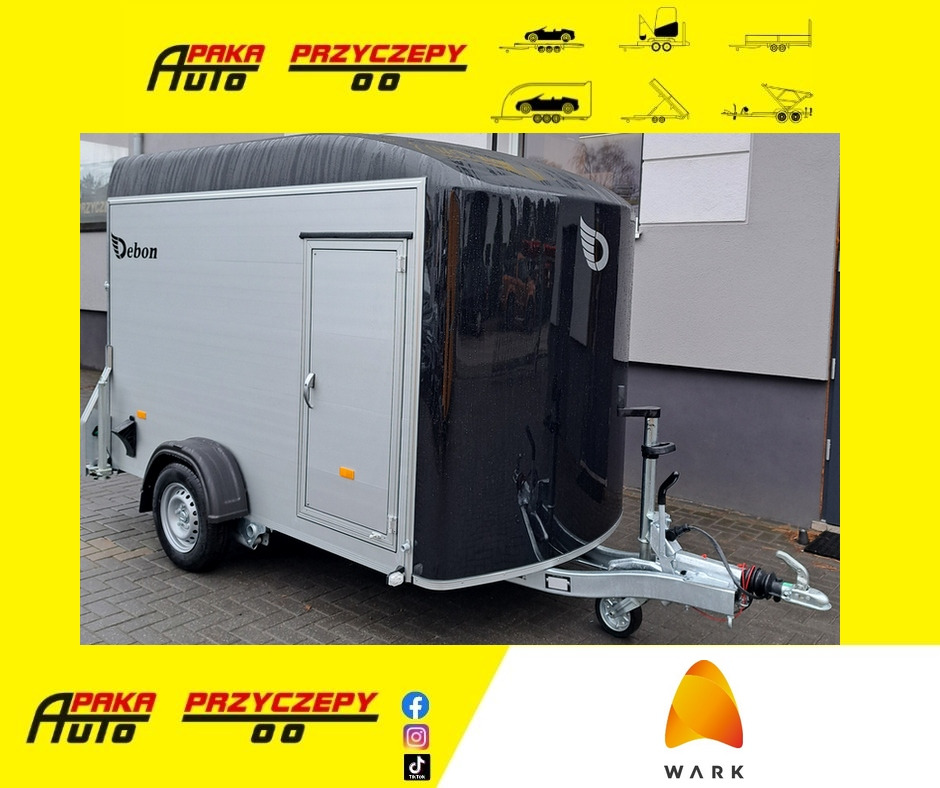 PRZYCZEPA CARGO 300 AL+D, DMC 1300 KG, dł. 300 cm x szer. 155 cm x wys. 190 cm / CARGO Trailer 300 AL+D, DMC 1300 KG, length 300 cm x width 155 cm x height 190 cm - Remolque caja cerrada: foto 1 PRZYCZEPA CARGO 300 AL+D, DMC 1300 KG, dł. 300 cm x szer. 155 cm x wys. 190 cm / CARGO Trailer 300 AL+D, DMC 1300 KG, length 300 cm x width 155 cm x height 190 cm - Remolque caja cerrada: foto 1