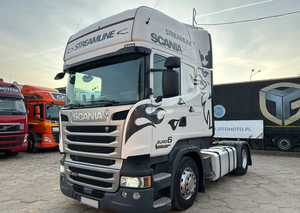 Scania R410 AUTOMAT / RETARDER / CROWN EDITION / NOWY TACHOGRAF 2017 ROK !! - Cabeza tractora: foto 1 Scania R410 AUTOMAT / RETARDER / CROWN EDITION / NOWY TACHOGRAF 2017 ROK !! - Cabeza tractora: foto 1