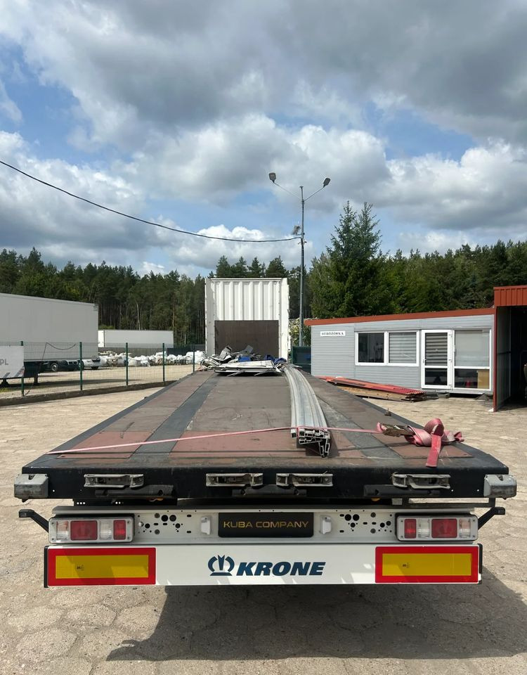 Krone SD FIRANKA / PLATFORMA / USZKODZONA ZABUDOWA / 2019 ROK !! - Semirremolque plataforma/ Caja abierta: foto 5 Krone SD FIRANKA / PLATFORMA / USZKODZONA ZABUDOWA / 2019 ROK !! - Semirremolque plataforma/ Caja abierta: foto 5