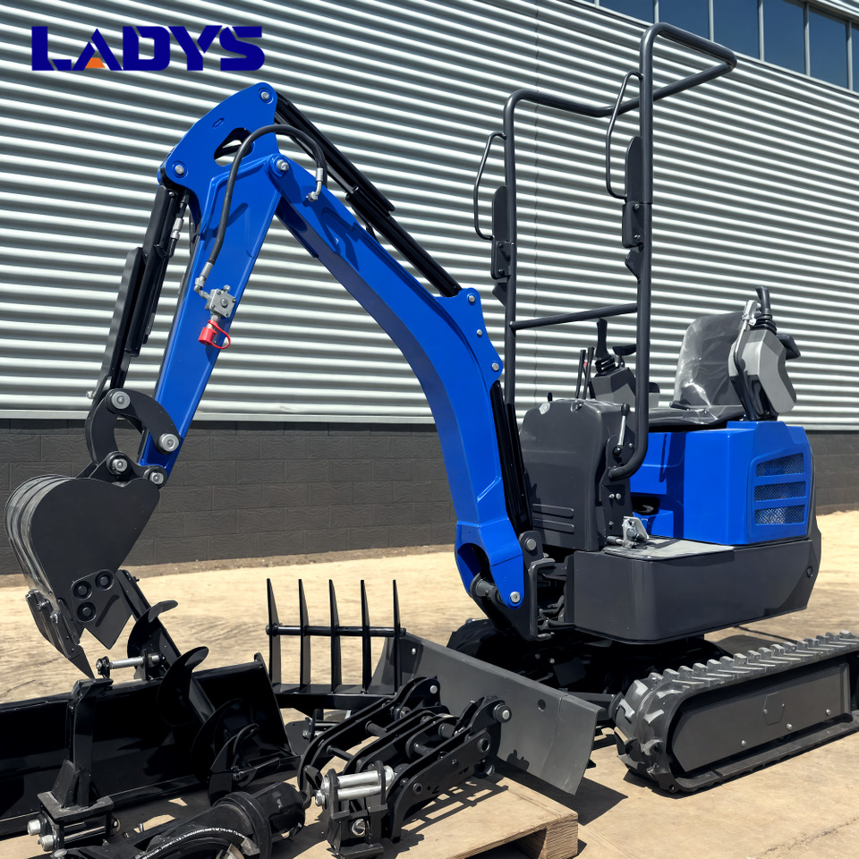 LADYS LA16Pro Mini Excavator Kubota Euro 5/Epa Engine Mini Excavator For Sale - Miniexcavadora: foto 2 LADYS LA16Pro Mini Excavator Kubota Euro 5/Epa Engine Mini Excavator For Sale - Miniexcavadora: foto 2