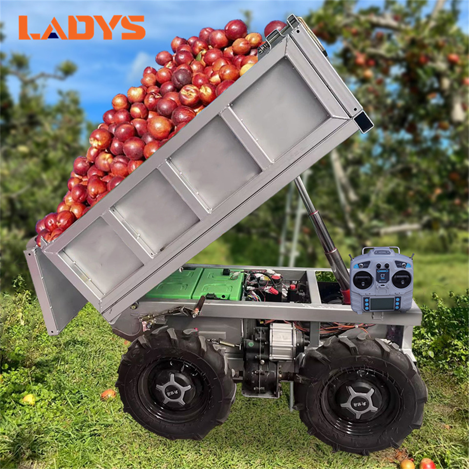 LADYS Electric Remote Control Transporter Agricultural Orchard Farm Electric Utv Material Handling Equipment All Terrain Transport Vehicle - Cuadrimoto: foto 1 LADYS Electric Remote Control Transporter Agricultural Orchard Farm Electric Utv Material Handling Equipment All Terrain Transport Vehicle - Cuadrimoto: foto 1