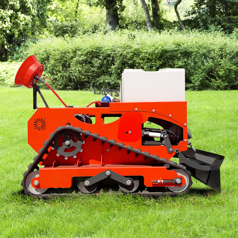 LEZUM LD1000 Electric Remote Control Multi-Function Lawn Mower All-Terrain Agricultural Sprayers Pesticide Spraying Mower Gas Gasoline Track Crawler Lawn Mower - Segadora: foto 3 LEZUM LD1000 Electric Remote Control Multi-Function Lawn Mower All-Terrain Agricultural Sprayers Pesticide Spraying Mower Gas Gasoline Track Crawler Lawn Mower - Segadora: foto 3