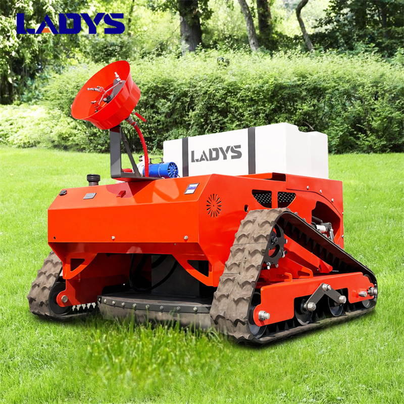 LADYS LD1000 Electric Remote Control Multi-Function Lawn Mower All-Terrain Agricultural Sprayers Pesticide Spraying Mower Gas Gasoline Track Crawler Lawn Mower - Cortacésped: foto 4 LADYS LD1000 Electric Remote Control Multi-Function Lawn Mower All-Terrain Agricultural Sprayers Pesticide Spraying Mower Gas Gasoline Track Crawler Lawn Mower - Cortacésped: foto 4