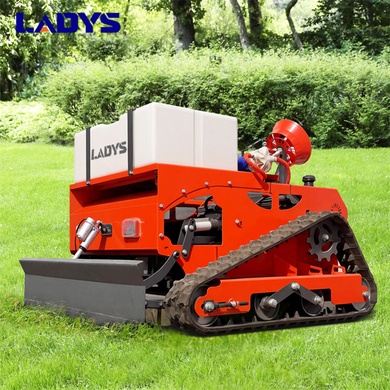 LADYS LD1000 Electric Remote Control Multi-Function Lawn Mower All-Terrain Agricultural Sprayers Pesticide Spraying Mower Gas Gasoline Track Crawler Lawn Mower - Cortacésped: foto 1 LADYS LD1000 Electric Remote Control Multi-Function Lawn Mower All-Terrain Agricultural Sprayers Pesticide Spraying Mower Gas Gasoline Track Crawler Lawn Mower - Cortacésped: foto 1