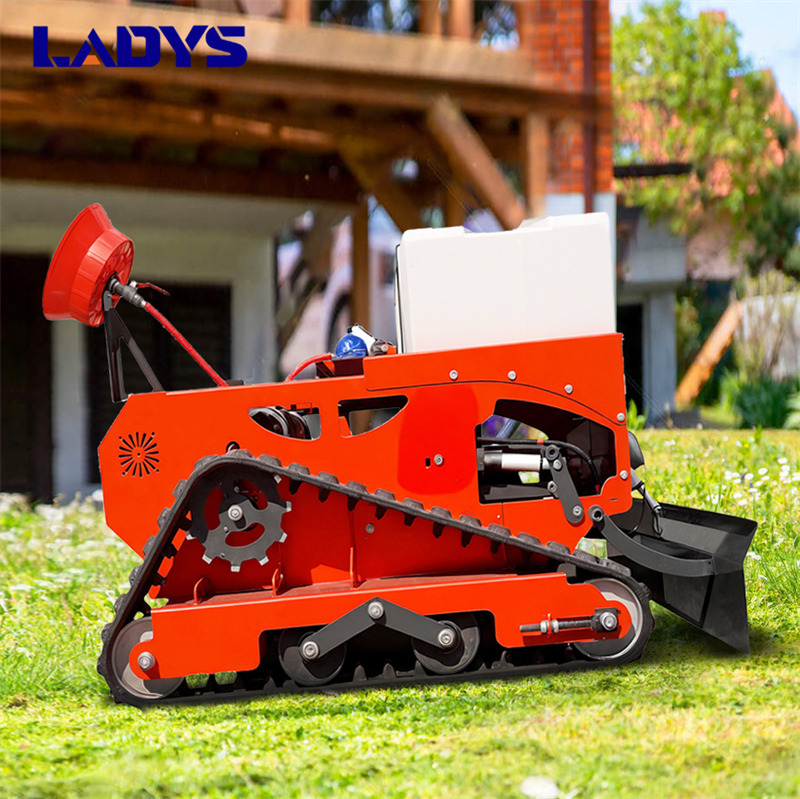 LADYS LD1000 Electric Remote Control Multi-Function Lawn Mower All-Terrain Agricultural Sprayers Pesticide Spraying Mower Gas Gasoline Track Crawler Lawn Mower - Cortacésped: foto 2 LADYS LD1000 Electric Remote Control Multi-Function Lawn Mower All-Terrain Agricultural Sprayers Pesticide Spraying Mower Gas Gasoline Track Crawler Lawn Mower - Cortacésped: foto 2