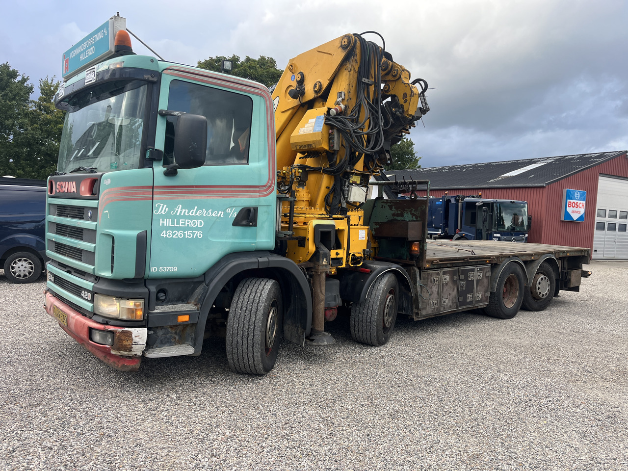 Scania G 124 - Camión grúa: foto 2 Scania G 124 - Camión grúa: foto 2